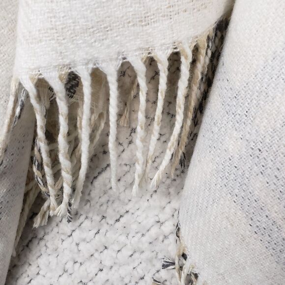 J Jill Womens One Size Poncho Sweater Wrap Plaid - Picture 4 of 10